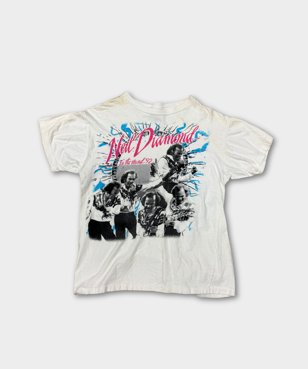 1992 NEIL DIAMOND TEE - WHITE