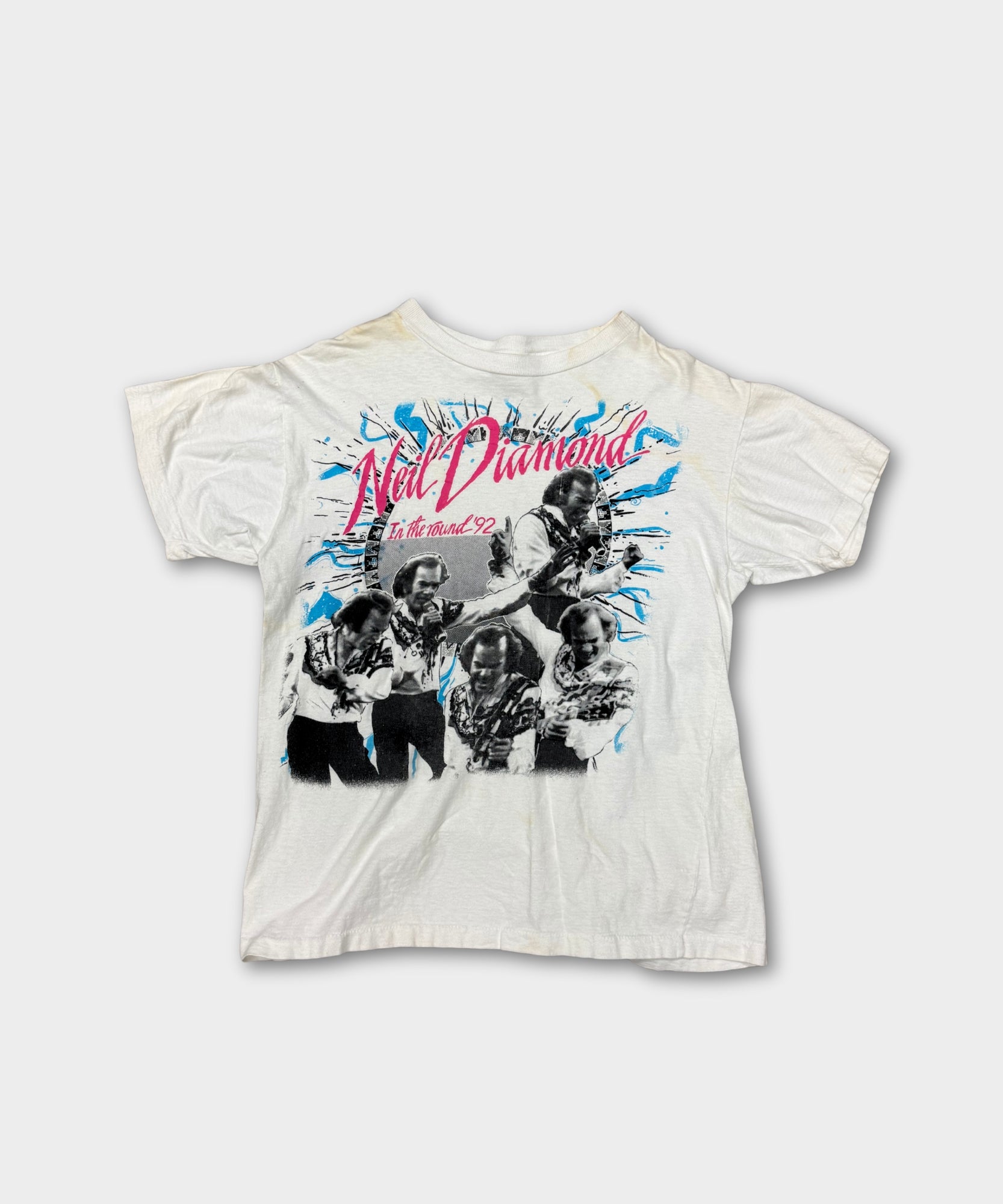 1992 NEIL DIAMOND TEE - WHITE