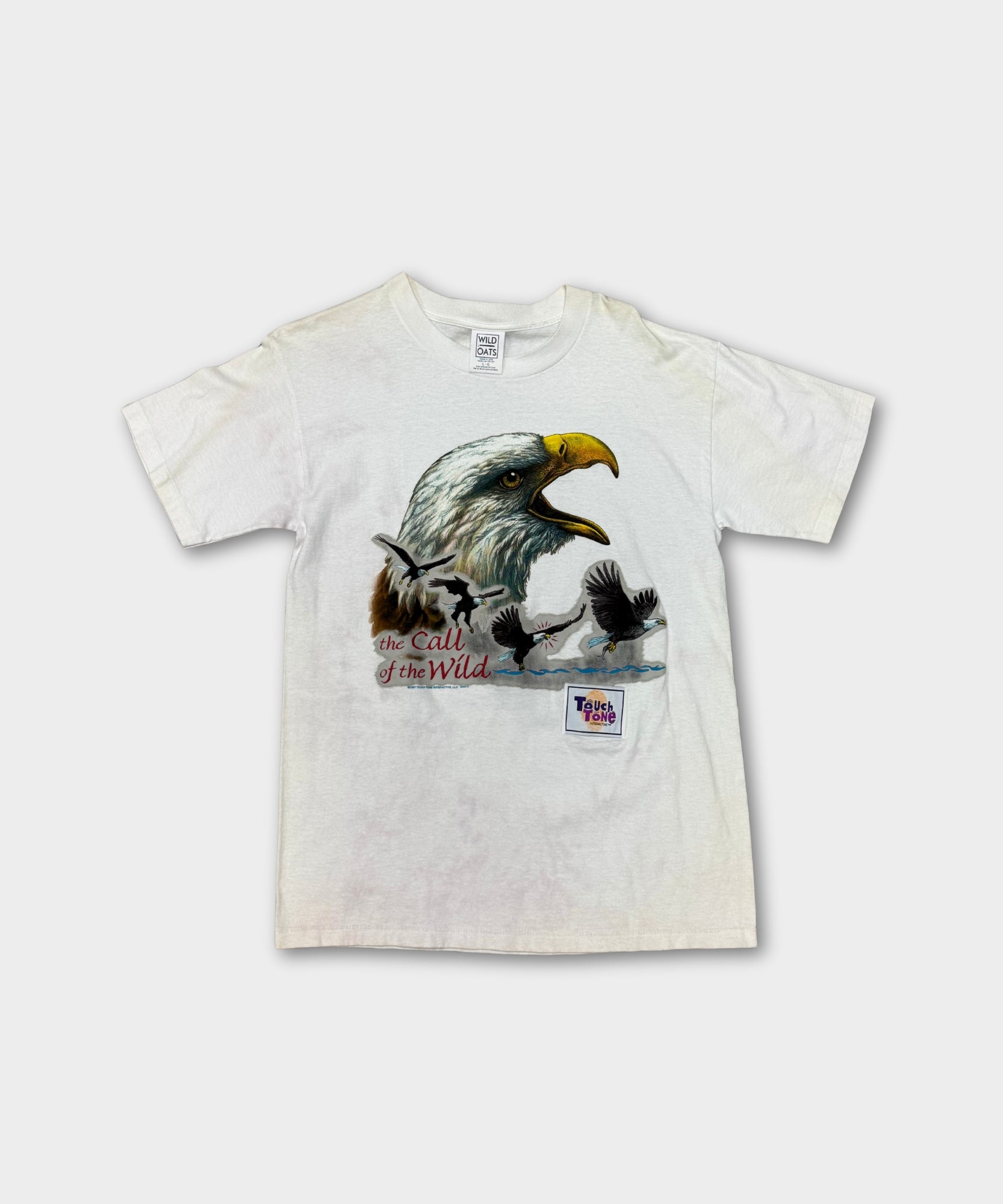 1997 CALL OF THE WILD TEE - WHITE