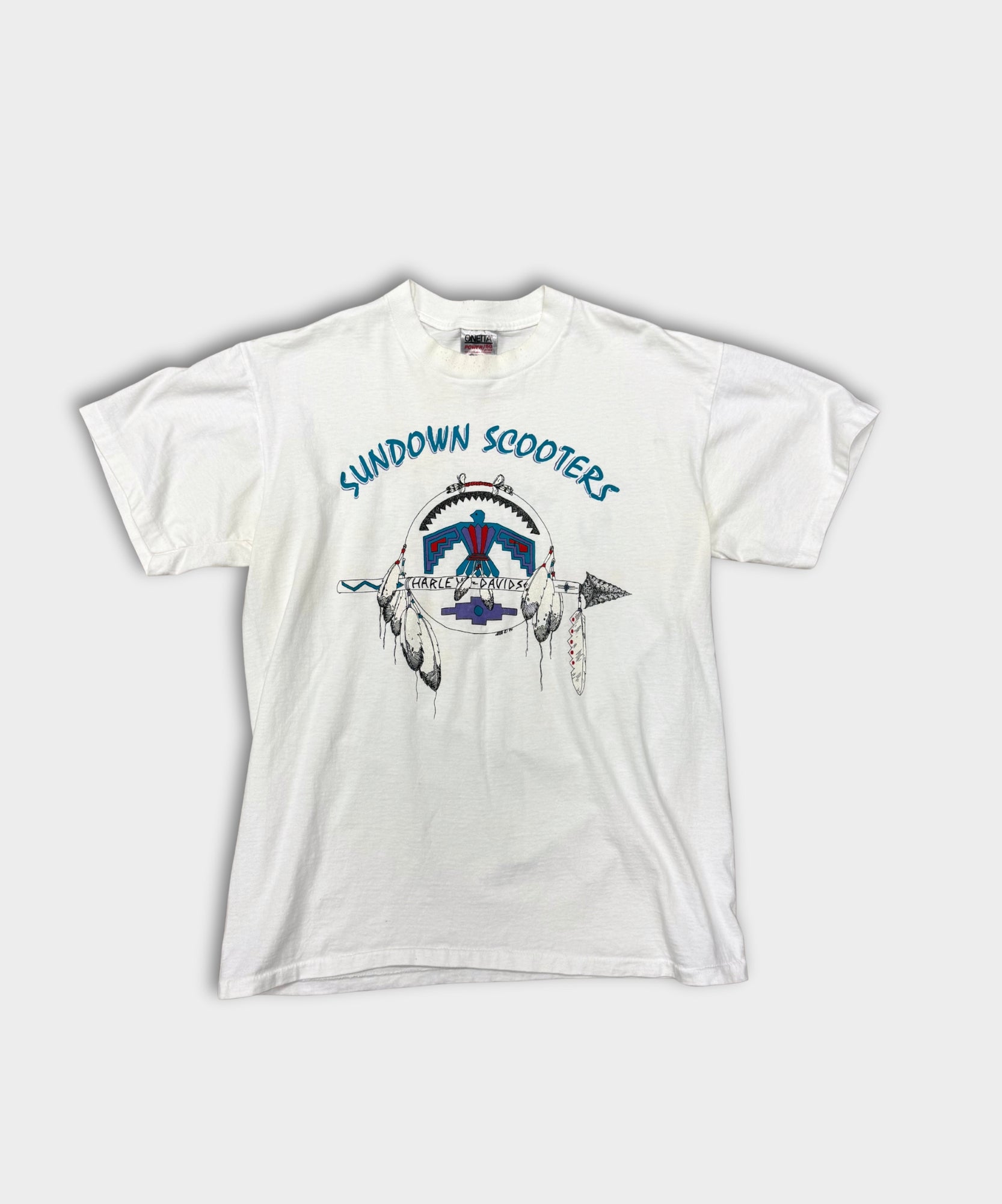 1997 Vintage Harley Davidson Tee - White