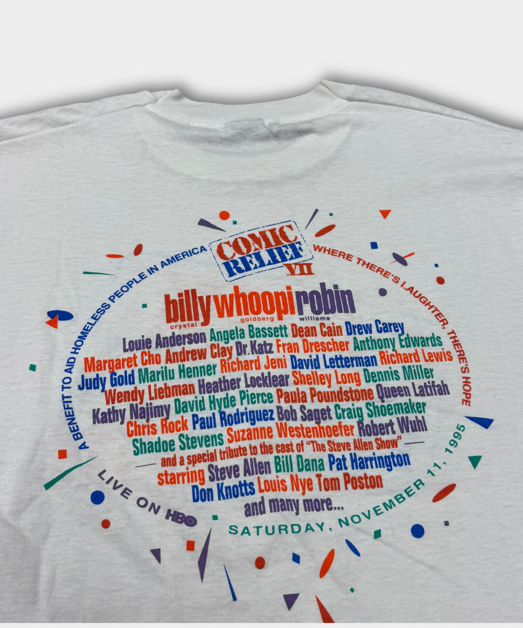 1995 Comic Relief Tee - White