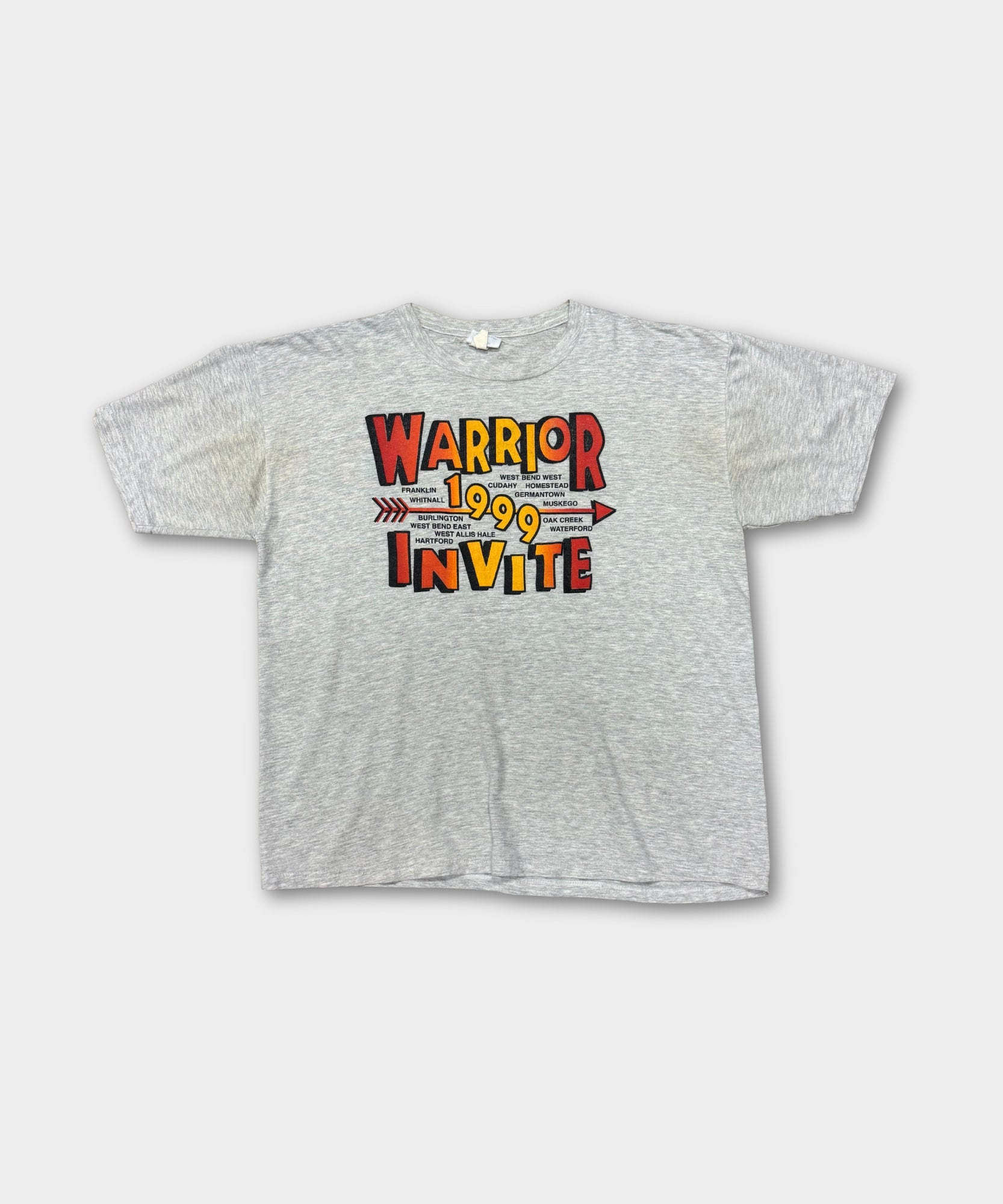 1999 WARRIOR INVITE TEE - HEATHER GREY
