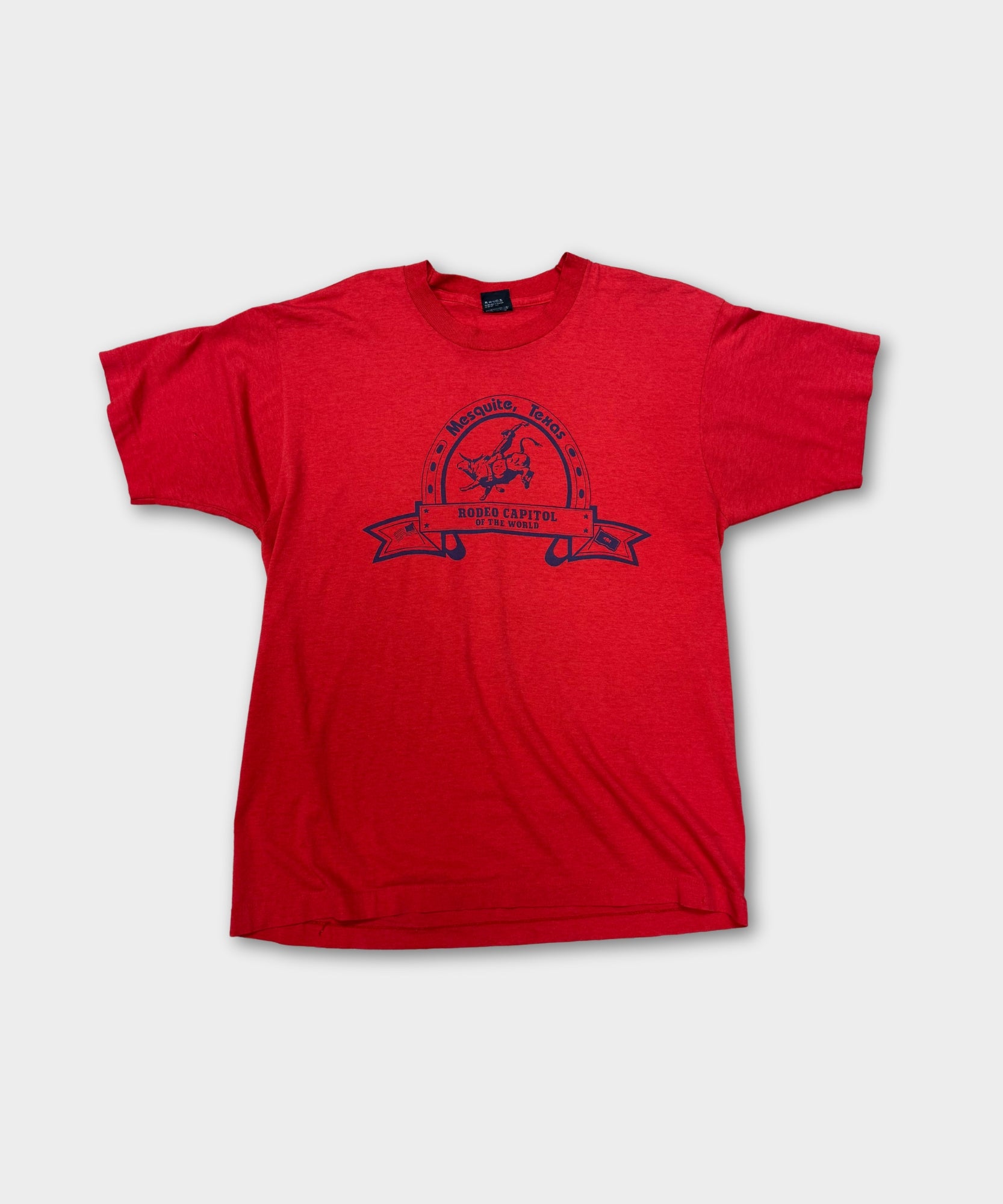 Vintage Texas Rodeo Tee - Red