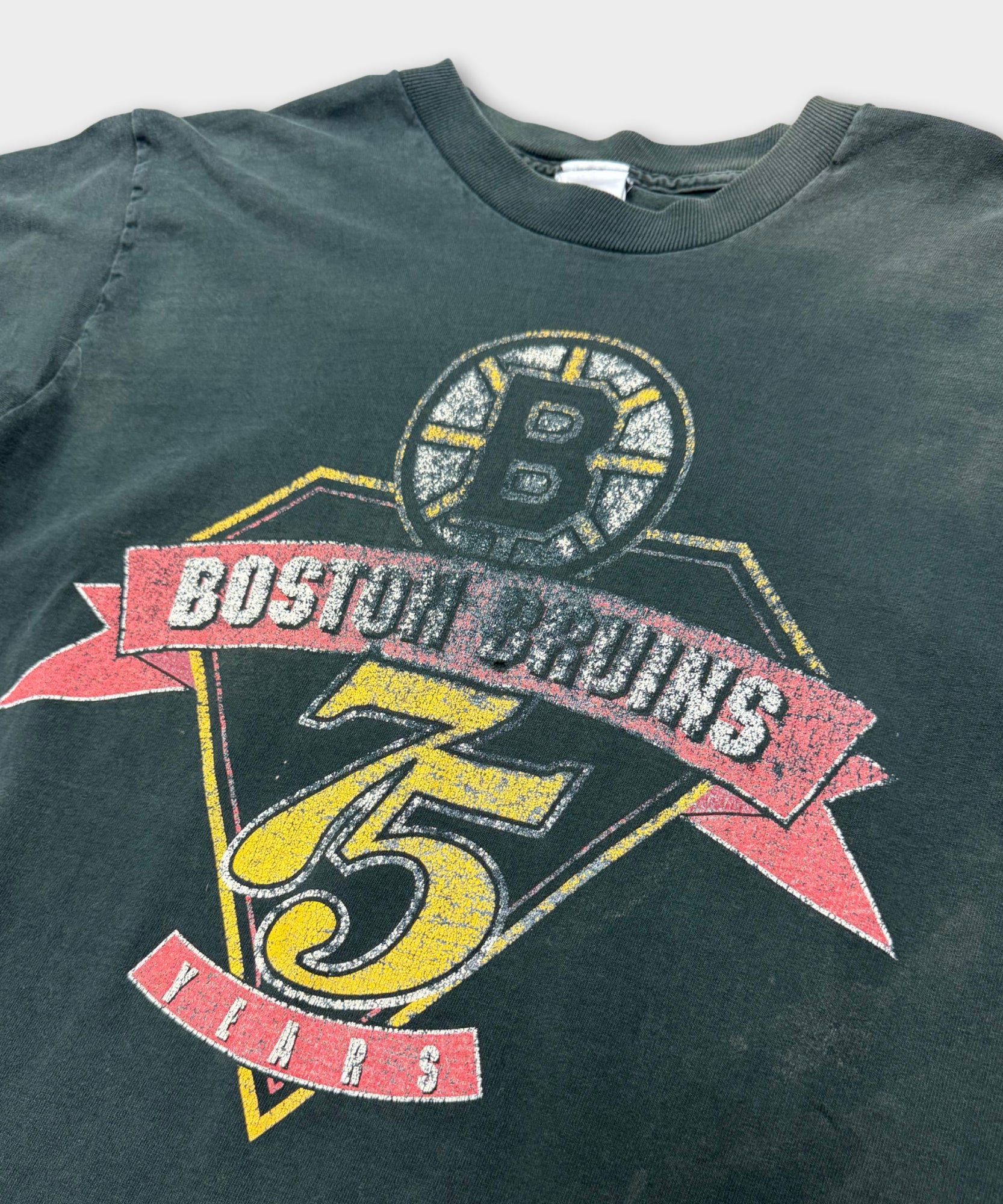 Vintage Boston Bruins Tee - Black