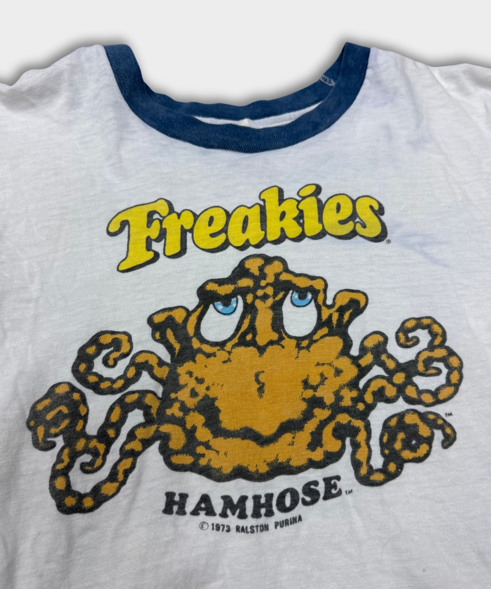 1973 Vintage Freakies Tee - White/Blue